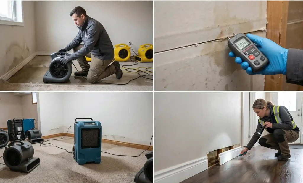 water and flood damage repair in markham