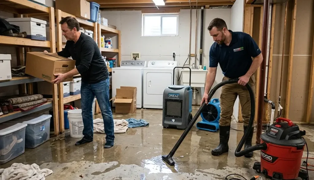 What to Do Immediately After Basement Flooding Guide