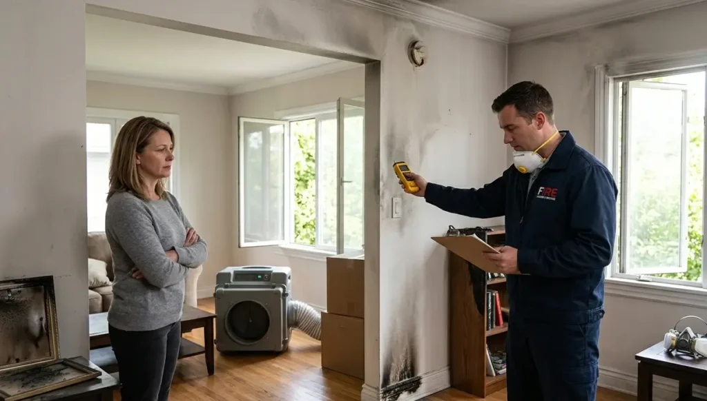 Is It Safe to Stay in House After Fire Damage?