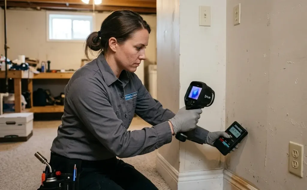How Moisture Meters and Thermal Imaging Detect Damage