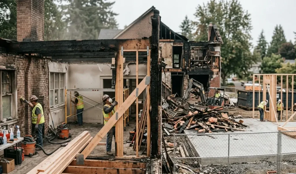 Renovate or Rebuild After Fire Damage: What’s Better?