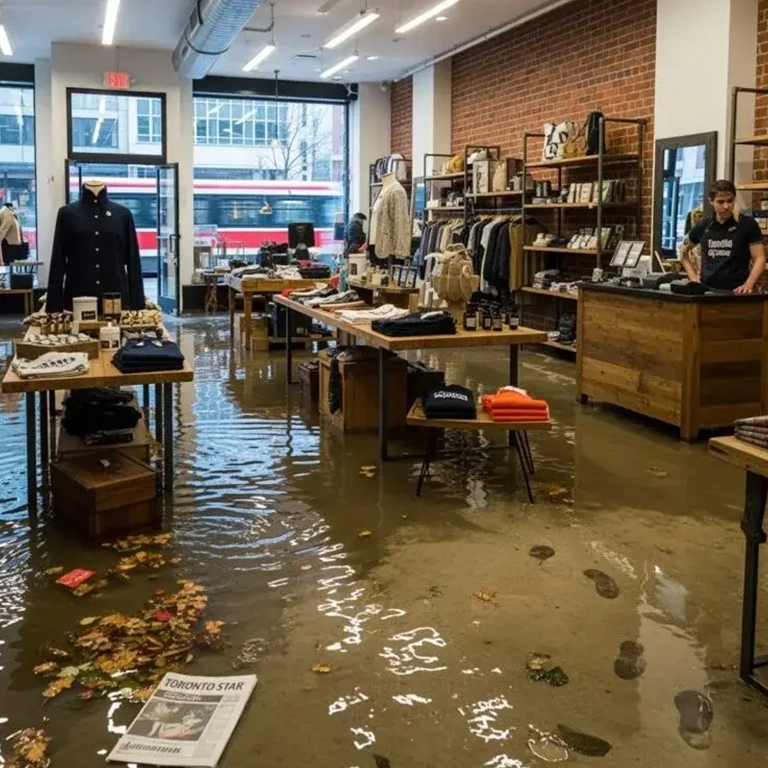basement flood cleanup
