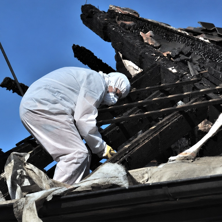 emergency fire damage cleanup