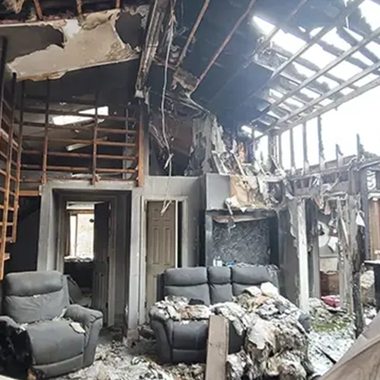 structural fire damage repairs