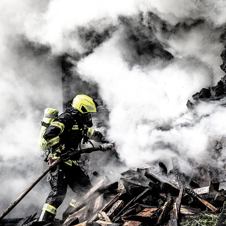 water damage cleanup after firefighting