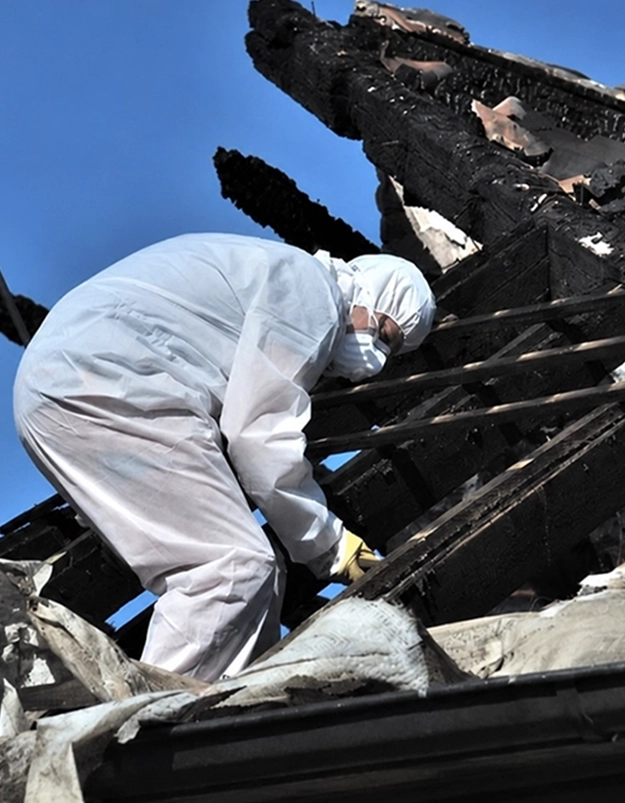 the first 24 to 48 hours after a fire