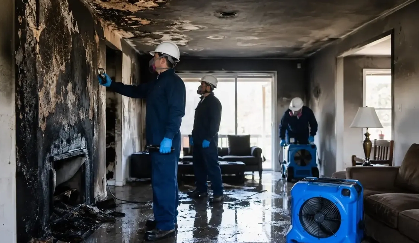 fire damage restoration in whitby