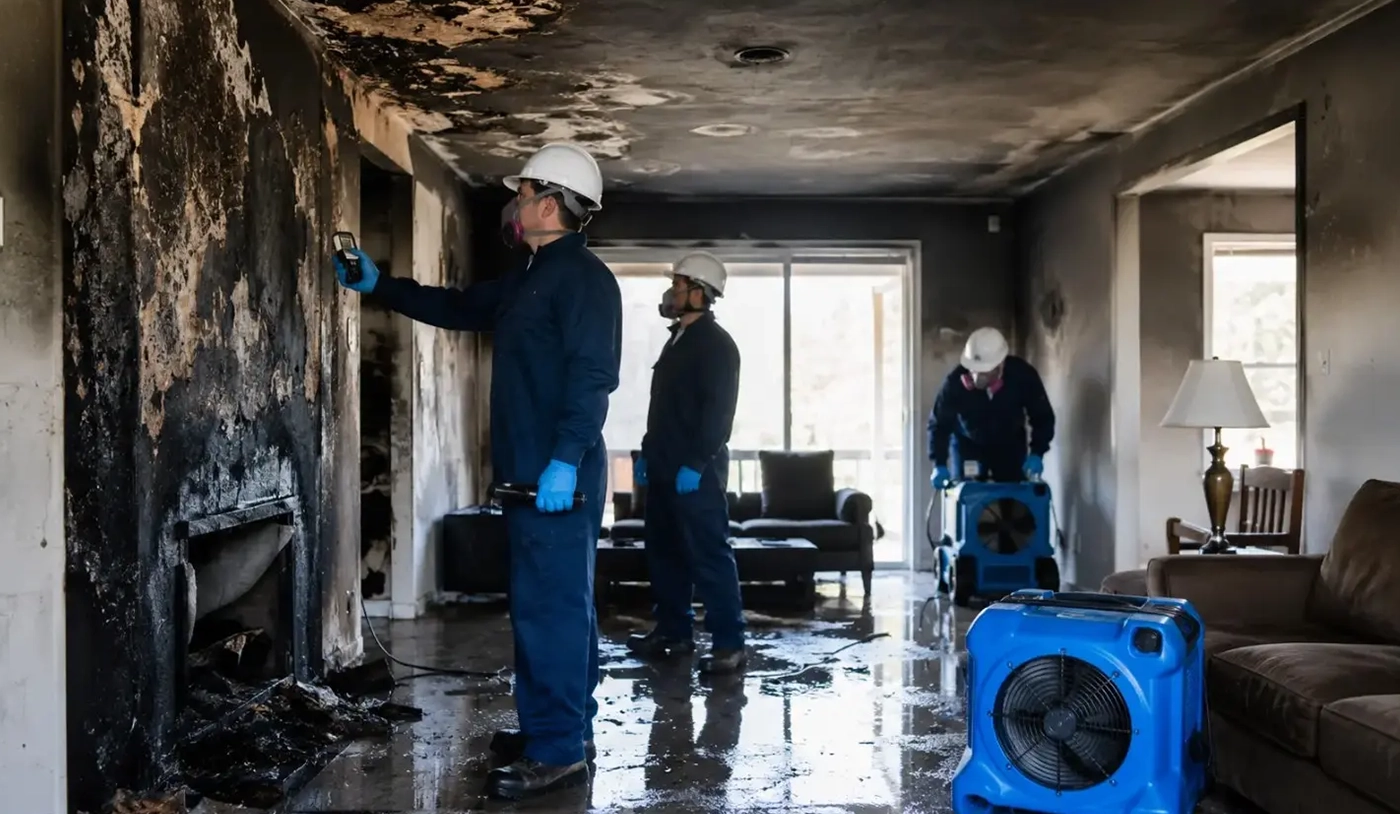 fire damage restoration pickering