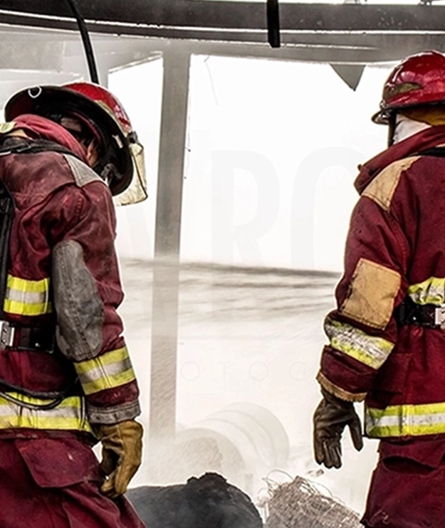 fire service to clear the property