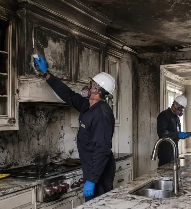 residential fire damage restoration