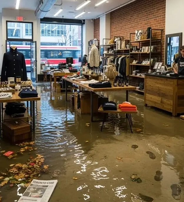 residential flood damage restoration