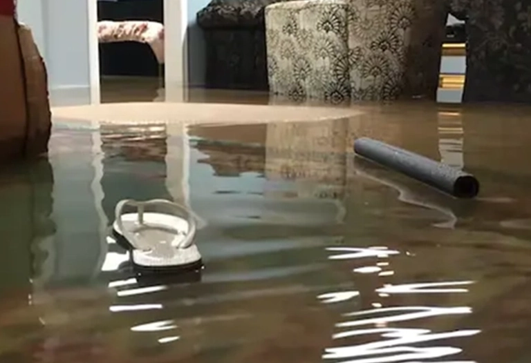 flood damage cleanup and basement flooding